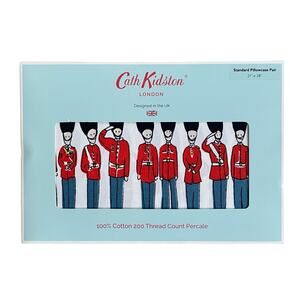 Cath Kidston London Guard Soldiers Christmas Nutcracker 2 Standard Pillowcases